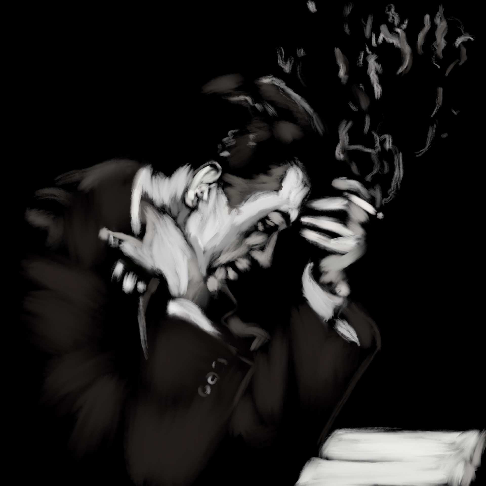 JD salinger fumando